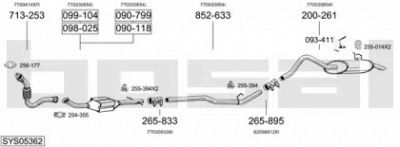 BOSAL sys05362 -