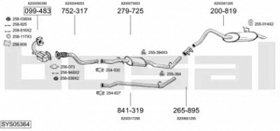 BOSAL sys05364 -