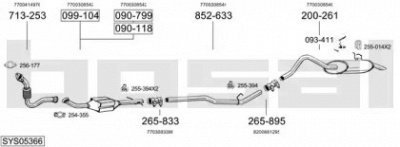 BOSAL sys05366 -  