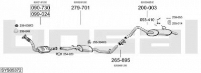BOSAL sys05372 -