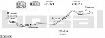 BOSAL sys05377 -  