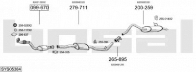 BOSAL sys05384 -  