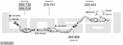 BOSAL sys05390 -