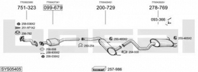 BOSAL sys05405 -