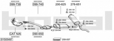 BOSAL sys05497 -  