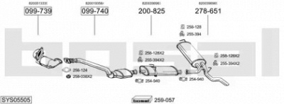 BOSAL sys05505 -  