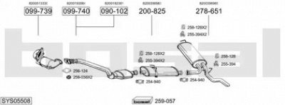 BOSAL sys05508 -