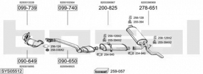 BOSAL sys05512 -