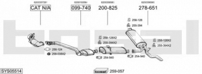 BOSAL sys05514 -