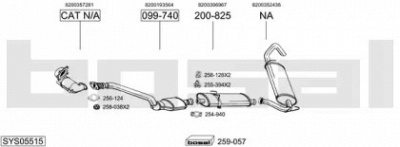 BOSAL sys05515 -  