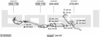 BOSAL sys05526 -  