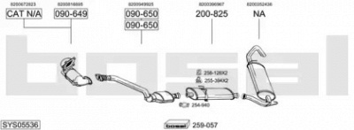 BOSAL sys05536 -