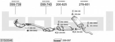BOSAL sys05548 -  