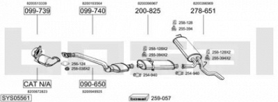 BOSAL sys05561 -