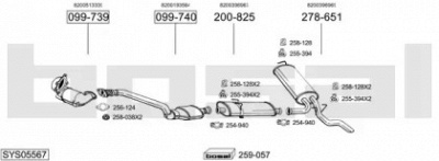 BOSAL sys05567 -  