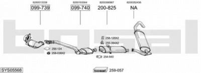 BOSAL sys05568 -