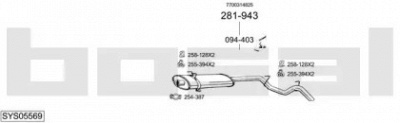 BOSAL sys05569 -