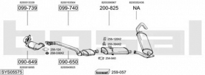 BOSAL sys05575 -  
