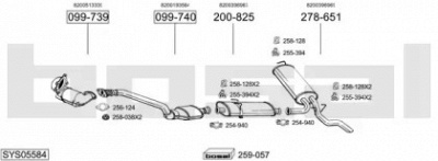BOSAL sys05584 -  