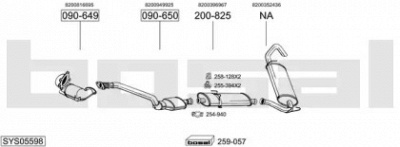 BOSAL sys05598 -  