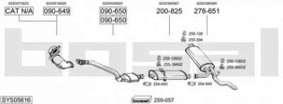BOSAL sys05616 -