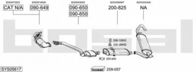 BOSAL sys05617 -