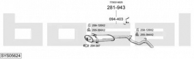 BOSAL sys05624 -