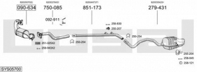 BOSAL sys05700 -