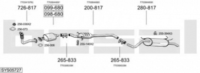 BOSAL sys05727 -