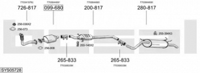 BOSAL sys05728 -