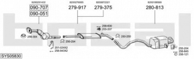 BOSAL sys05830 -