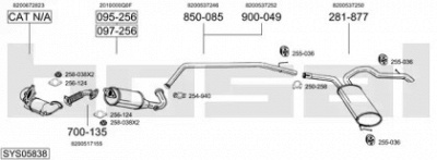 BOSAL sys05838 -  