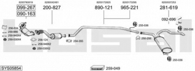 BOSAL sys05854 -