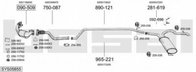 BOSAL sys05855 -  