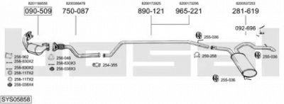 BOSAL sys05858 -