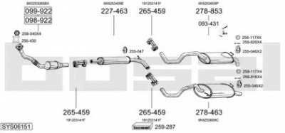 BOSAL sys06151 -