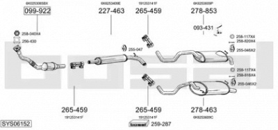 BOSAL sys06152 -