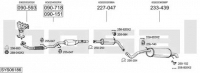 BOSAL sys06186 -