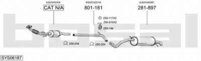 BOSAL sys06187 -
