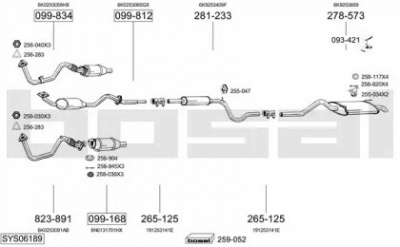 BOSAL sys06189 -