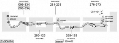 BOSAL sys06190 -
