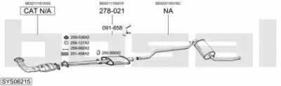 BOSAL sys06215 -