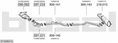 BOSAL sys06415 -  