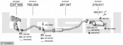 BOSAL sys06663 -  