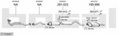 BOSAL sys06667 -  