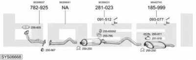 BOSAL sys06668 -