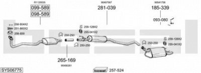 BOSAL sys06775 -
