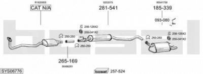 BOSAL sys06776 -
