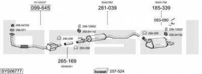 BOSAL sys06777 -