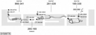 BOSAL sys06778 -